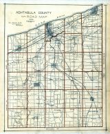 Road Map, Ashtabula County 1905